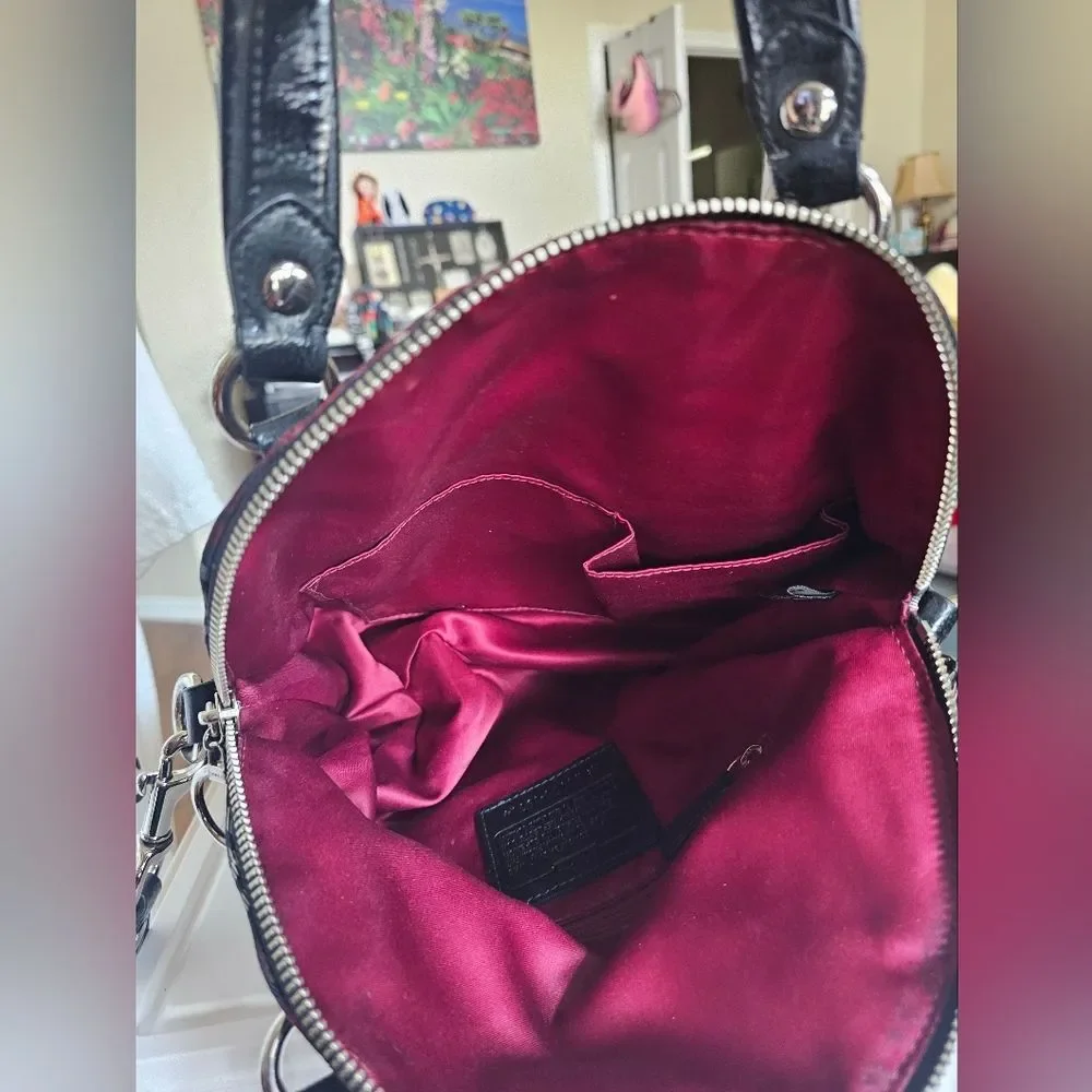 Coach stylish plaid